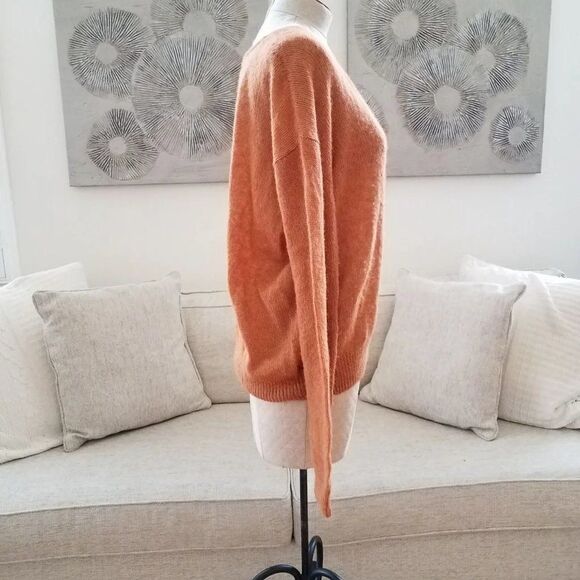 FREE PEOPLE | Gossamer V-Neck Sweater - [Small in Terracotta] - Picture 5 of 9
